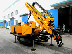Foreuse hydraulique sur chenilles polyvalent YGL-100Q 
