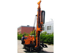 Foreuse géothermique hydraulique sur châssis chenillé YGL-100R