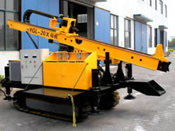 Foreuse hydraulique pour travaux de Jet-grouting